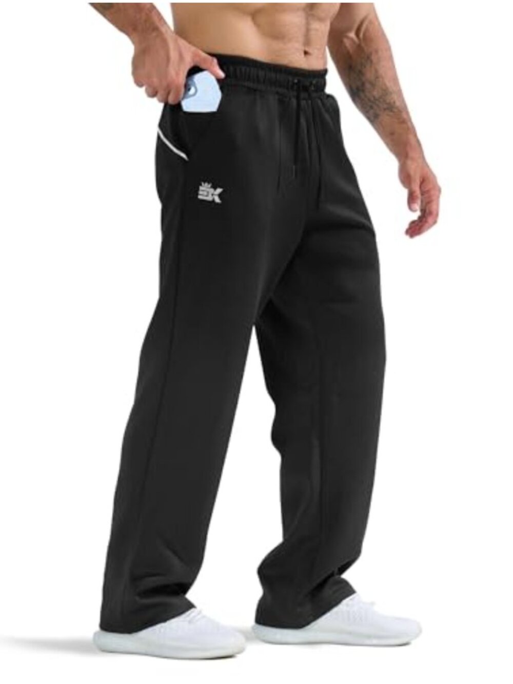 Mens Big Tall Workout Sweatpants Jogging Pants